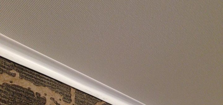 тканевый натяжной потолок