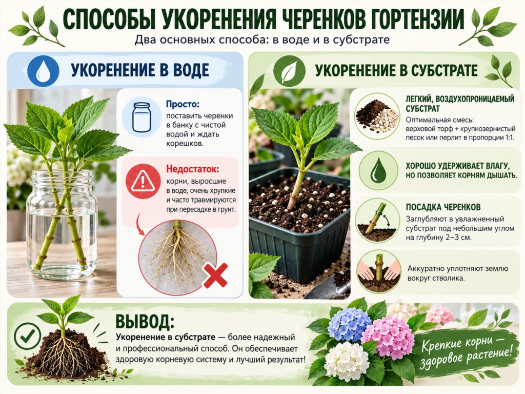 гортензии